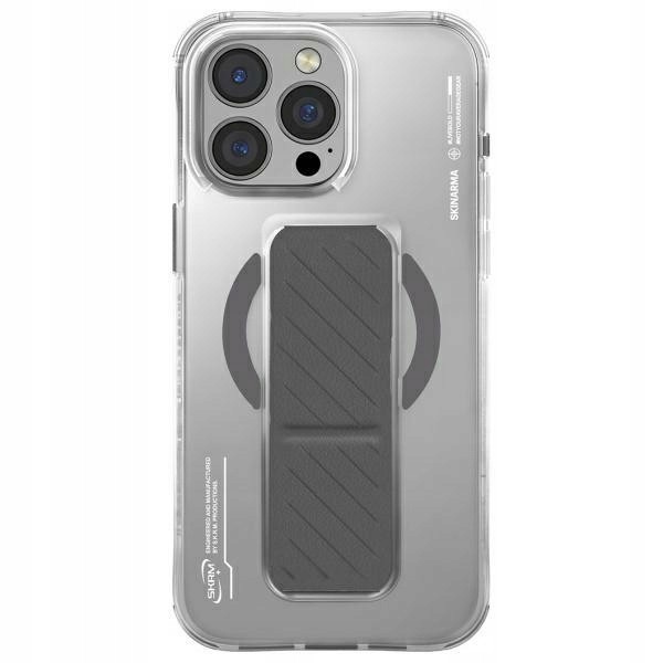 SKINARMA AXON MAG-CHARGE SECURE MAGNETIC ALIGNMENT CASE FOR IPHONE 16 PRO MAX | TITANIUM